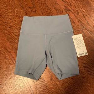 NWT lulu lemon wunder train HR short 6”